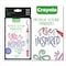 Crayola Signature Metallic Outline Paint Markers, Bullet Tip, Assorted Colors, 6PK 58-6701 - alternate 8